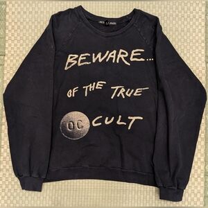 RARE Actual Pain Beware of the True Occult Sweatshirt Men's Size Large USA Made